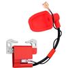 Tunejoy Bobina di Accensione del Motore Sostituzione Bobina di Accensione per Dirt Pocket Bike Scooter Quad Motore Orizzontale a 2 Tempi 43cc 47cc 49cc Rosso