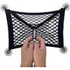easysac FixSac 3 Rete portaoggetti con ventose per veicoli commerciali, camper, roulotte, barche, ecc. (35 x 30)