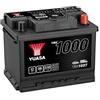 YUASA Batteria 56, Ah 510, A/EN YBX1027 L 243mm B 175mm H 190mm Compatibilità con PEUGEOT 206 2 volumi/Coda spiovente 2A/C 307 3A/C, RENAULT Clio 2 BB0/1/2, CB0/1/2, VW Golf 4 Hatchback 1J1, CITROËN
