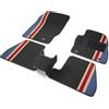 Crokomat Tappetini Auto Compatibili Ford Focus MK3 2011-2018 Tappetini di Lusso Pavimento Tappeto Velluto Impermeabile Resistente all'Usura Accessori Auto st line Per 2011 2012 2013 2014 2015 2016