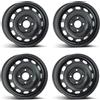 ALCAR 4x Alcar Cerchi in acciaio 4-7255 6.0Jx15 ET47,5 4x108 compatibile con Ford Fiesta