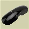 Vectzeta Moto Parafango anteriore corto Carena Nero | Chopper Bobber, per Triumph, Bonneville T100 T120 Street Twin