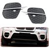 AZIKEN Honeycomb Mesh Fog Light Per B&MW X5 E70 2011-2013 51117222859 51117222860 1 Coppia Paraurti Anteriore Griglia di Copertura Griglia Trim