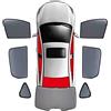 FYCXUM per Ford Fiesta 2008-2020 2021, Tendine Parasole Auto Finestrino Laterale Magnetico Dell'Auto Block Raggi Uv Anti-Zanzara Statiche Protezione Neonati Bambini Mantiene Veicolo Fresco