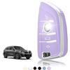 TOOMUME Cover Chiave TPU, Custodia Chiave Adatto per BMW Serie 1/2/3/4/5 X1 X2 X3 X4 X5 X6 F15 F16 F25 F44 F45 F48 F49 F85 F86 G30 G31 M3 M4 Z4, Copri Chiavi Guscio Chiave Auto Telecomando - Smart Key