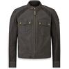 Belstaff Temple Giacca di cera da moto, mogano, M | Impermeabile, Traspirante, Con protezioni, Fodera rimovibile