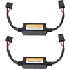 Ejoyous Decoder Canbus H7, Kit Anti-sfarfallio Impermeabile, Correzione Errori Fari LED Plug and Play per Lampadine H7