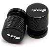 THGKL Accessori per motociclette Tappi Valvola Pneumatici Moto Per Yamaha TRACER 9 GT TRACER9/GT 2021 2022(Black)