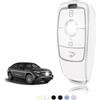 TOOMUME Cover Chiave TPU, Custodia Chiave Adatto per Mercedes Benz A/B/C/E/G/S Classe GLA GLC GLE GLK GLS CLA CLE CLS AMG E200 W177 W205 W213, Copri Chiavi Guscio Chiave Auto Telecomando - Smart Key