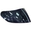 Woljay Visor motocicletta con dispositivo di protezione antivento lente Per Woljay 991 661 per Shield Visor (Smoke)