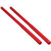 PATKAW Set 2 Pezzi Utensile Candele Auto in Gomma Rossa | Estrattore e Installatore, Manutenzione per Auto Gpl, Foro Doppio, Installazione Sicura