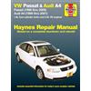 Haynes Manuals Inc Volkswagen VW Passat (1998-2005) & Audi A4 1.8L turbo & 2.8L V6 (1996-2001) Haynes Repair Manual (USA)