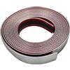 Lumonic rivestimento cromato, autoadesivo 30mm x 5m I Rivestimento cromato per auto, camion, ecc. Striscia cromata 30mm, striscia cromata auto, strisce cromate accessori auto