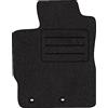 Motohobby Tappetini in velluto per auto adatti per Toyota Verso-S conducente, colore nero