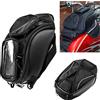 Krtopo Borsa da Serbatoio Moto Borsa da Sella Magnetica Oxford Con Grande Finestra 48.5 * 37cm Posteriore Universale da Sella a Coda