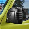 KUNGKIC Cornice protettiva per specchietto retrovisore, copertura per specchietto retrovisore, accessorio universale, per Suzuki Jimny 2018-2025, 2 pezzi