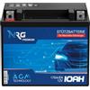 NRG PREMIUM NRG batteria ausiliara 12V 10Ah AGM auto backup A0009829508 EK131 AUX12