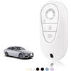 TOOMUME Cover Chiave TPU, Custodia Chiave Adatto per Mercedes Benz C/E/G/S Classe W223 W206 S300 S350 S400 S450 S350L S400L S450L S500L Maybach, Copri Chiavi Guscio Chiave Auto Telecomando - Smart Key