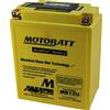 MOTOBATT - Batteria Moto AGM MB12U | 12V 14.0Ah 170CCA | Sigillata Attivata in Fabbrica | Compatibile con YB12A-A, YB12AAS, e altri | Compatibile con Honda, Yamaha, Kawasaki, Suzuki, BMW e tutti