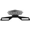 Yctze 1Pc Moto adatto per Dirt Bike LED Luce freno posteriore Staffa supporto luce rossa blu portatarga moto stop,supporto frecce moto L4q710