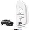 TOOMUME Cover Chiave TPU, Custodia Chiave Adatto per BMW Serie 1/2/3/4/5 X1 X2 X3 X4 X5 X6 F15 F16 F25 F44 F45 F48 F49 F85 F86 G30 G31 M3 M4 Z4, Copri Chiavi Guscio Chiave Auto Telecomando - Smart Key