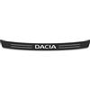 Ever TA Protezione paraurti posteriore per Renault Dacia Duster Logan Sandero Lodgy MCV Stepway, piastra del bagagliaio anti-graffio adesivo, tronco fibra carbonio