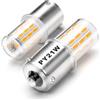 Ziomitus Lampadine LED PY21W BAU15S 7507 indicatori di direzione, ambra 250LM,2Pezzi | 12V-24V compatibili con Canbus, per indicatori di direzione anteriori/posteriori e luci di posizione laterali dell'auto