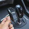 YIWANG - Mascherina di ricambio in ABS, in stile fibra di carbonio, per pomello del cambio di Alfa Romeo Giulia e Stelvio del 2017-2019, accessorio per auto