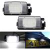 GOFORJUMP 2 Pz Bianco Auto LED Luce Targa di Ricambio Numero Piastra Lampada Per N/issan 350Z 370Z GTR Per I/nfiniti G25 G35 G37