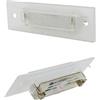 GOFORJUMP For C/arrera 996 986 for P/orsche 911 Carrera White LED Number License Plate Light Lamp 2pcs
