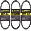 QAZAKY 3pc della cinghia di trasmissione 30 Serie Manco 5959 Comet 203589 Go Kart TAV30 TAV2 Ken-Bar Karts Carter Kartco 5HP-7hp motore Murray Baja Stens Rotary