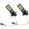 MALTAY Faro Lavoro Luce Di Marcia Auto Fendinebbia Giorno 2 Pezzi H3 LED Lampadina Super Luminosa Per Grandi Camion Luci DC 12V-24V 6000K