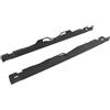 Tbest Strumento di ALLINEAMENTO della Piastra Puntale in Acciaio Inossidabile per Misure E REGOLAZIONI Precise delle Ruote Auto Camion SUV Veicolo (Black)