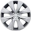 RYELDOM Copricerchi 15 Pollici Compatibili con Peugeot 208, Set 4 Coppe Ruota Auto in Nylon Flessibile e Resistente, Copriruota per Cerchi in Acciaio, Made in Italy