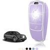 TOOMUME Cover Chiave TPU, Custodia Chiave Adatto per Mercedes Benz A/B/C/E/G/S Classe GLA GLC GLE GLK GLS CLA CLE CLS AMG E200 W177 W205 W213, Copri Chiavi Guscio Chiave Auto Telecomando - Smart Key