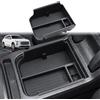 GAFAT Compatibile con Audi Q5 GU Sportback 2026 2027 Organizer Console Centrale, Contenitore Portaoggetti per Braccioli, Accessori Q5 B10 SQ5 Originale, con Vano Portamonete e Tappetini Antiscivolo