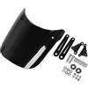 Tbest Parabrezza per Moto, Sostituzione Piastra PC per Deflettore del Vento per Moto Ad Alta Resistenza per Moto Guzzi V7III Guzzi V7 Centenario (Black)