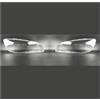 NLNPFGHVZY Auto Paralume Copertura Per Volvo Per S60 Per V60 2014-2019 Sostituzione Vetro Della Lampada Dell'auto Guscio Faro Copertura Trasparente Lente Anteriore Faro Len Cover(L and R)