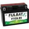 Fulbat Batteria FULBAT AGM YT12A-BS 12 V 10 Ah 175 A. Lunghezza: 150 x Larghezza: 88 x Altezza 105 (mm)