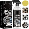 WstaIutno Iron Eraser Rust Remover Spray for Wheels, Iron Powder Remover Spray for Vehicles, Professional Automotive Surface Cleaning Liquid for Cars And Motorbikes 120m (1Pcs)