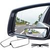 Ampper Specchio Rettangolo Punto Cieco, HD Vetro ABS Alloggiamento Convesso Ampio Angolo Retrovisore Punto Cieco Auto per Auto SUV e Camion (Incorniciato, Confezione da 2)