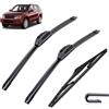 Autopixl Kit spazzole tergicristallo anteriore e posteriore compatibile con Suzuki Grand Vitara 2005-2015 Spazzole antipioggia for parabrezza parabrezza 191912