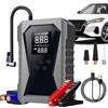 Gwtdtoad Avviatore Portatile per Auto - Power Pack Avviatore 12V con Compressore d'Aria | Banco di Potenza Ricaricabile Digitale per Avviamento Veicoli