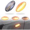MKptopia Led dinamico luce di svolta laterale indicatore di parafango lampeggiante sequenziale Su-zuki Grand Vita-ra JT 2005-2012-Bianco cristallo(Versione aggiornata)