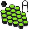 Biomar Labs Copribulloni Ruota 19 mm Set 20 Pezzi con Estrattore LC 38