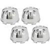Akozon 4PCS Ruote Copertura Antipolvere Protezione Efficace ATV Quad Go Kart Cerchi Ruote (Testa rotonda in plastica)