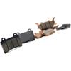 FAR COPPIA PASTIGLIE ORGANICHE FERODO COMPATIBILE CON YAMAHA YP R X-MAX - 250 CC 2010-2013 POSTERIORI