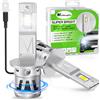 KaiDengZhe H1 LED Lampadina Faro, Aggiornamento 20000LM 1: 1 Dimensione H1 Lampadina Faro, 6000K 70W 600% Super Luminosa Auto H1 LED Alta/Basso Fascio Conversione Kit, IP68 Impermeabile - 2PCS