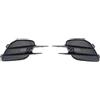 Mixabloem Griglia di ventilazione per Mercedes-Benz GLC per X253 Paraurti Anteriore Nebbia Telaio A2538853500 A2538853600 2016-2019 Compatibile OEM (1 coppia)