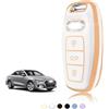 TOOMUME Cover Chiave Auto per Audi A3 8Y Sportback A6 C8 C7 A4 A5 A7 A1 Q8 | Silicone Morbido, Antiurto, Anticaduta, Antigraffio, Custodia Protettiva Chiave per Q3 Q4 Q5 Q7 S3 S6 RS Etron Quattro S Line